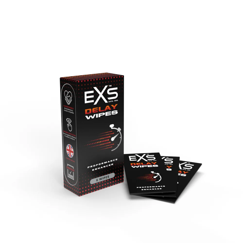 EXS Delay Wipes 6 Pack 1 EXS Delay Wipes 6 Pack
