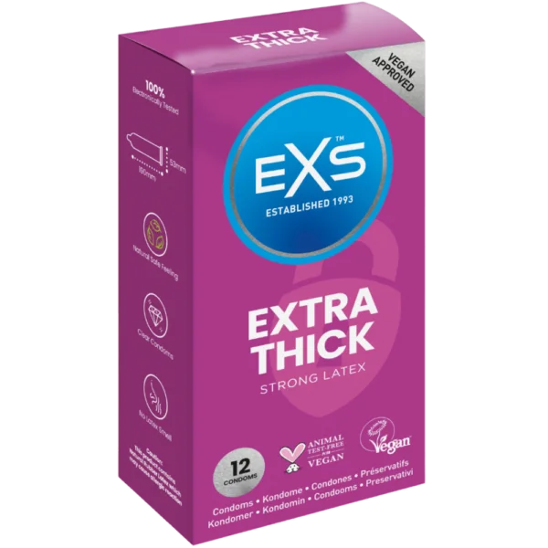 EXS Extra Thick Condoms 1