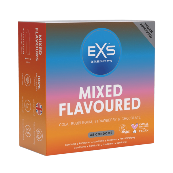 EXS Mixed Flavours Condoms 1