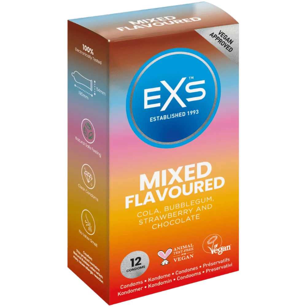 EXS Mixed Flavours Condoms 2