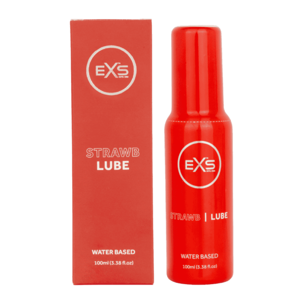 EXS Premium Clear Lubricant Strawberry 100ml 2