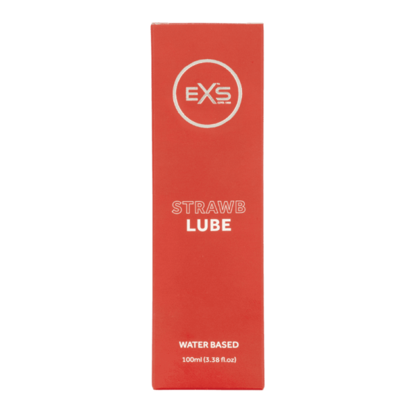 EXS Premium Clear Lubricant Strawberry 100ml 3