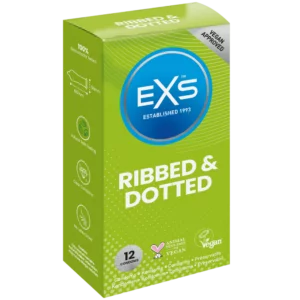 EXS Ribbed and Dotted Condoms 2
