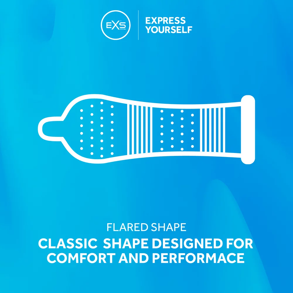 EXS Ribbed and Dotted Condoms 5 EXS Ribbed and Dotted Condoms 4