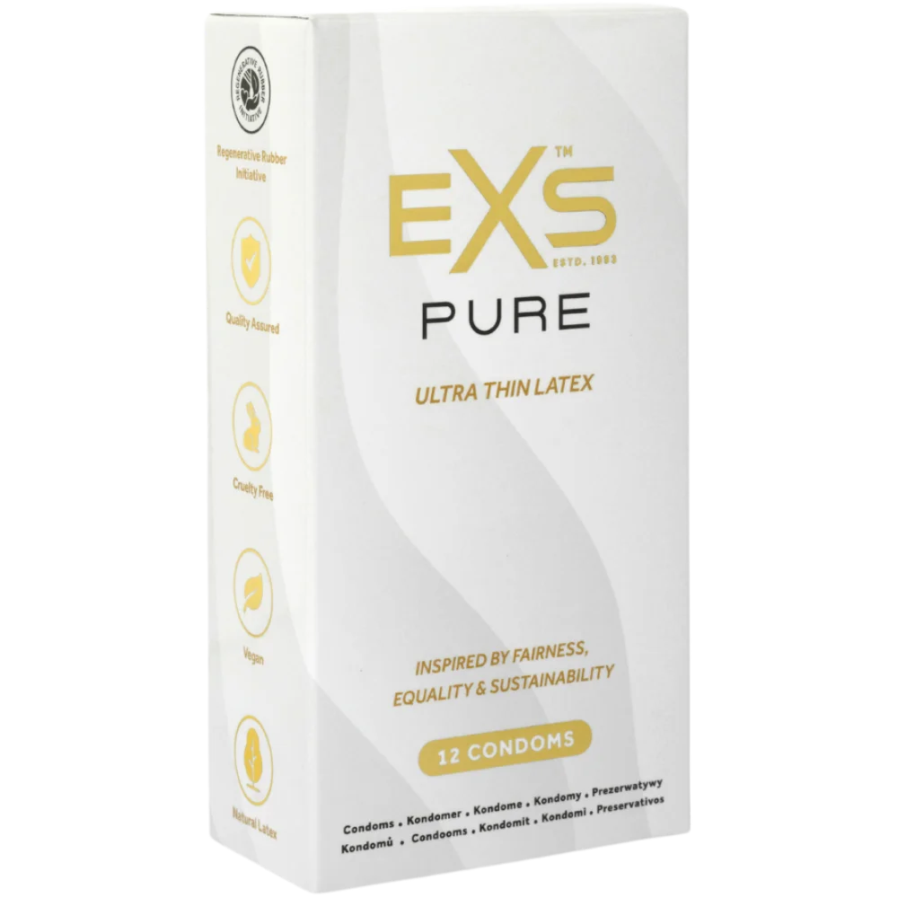 EXSMixedFlavouredFlavourCondomsCondomVeganFriendly12Pack1