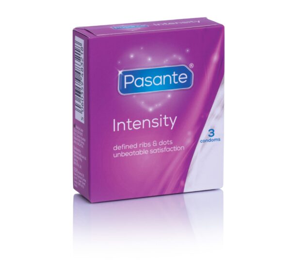 Pasante Intensity Ribs Dots Condoms 2 scaled