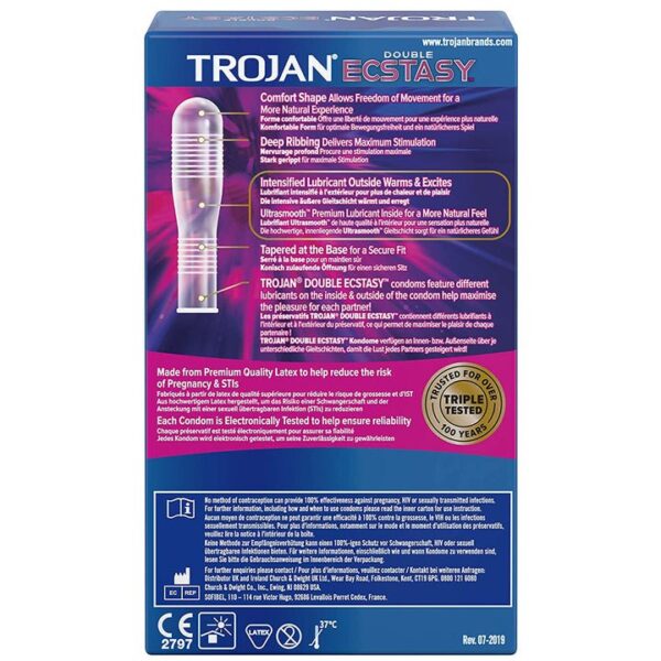 Trojan Double Ecstasy Condoms 7