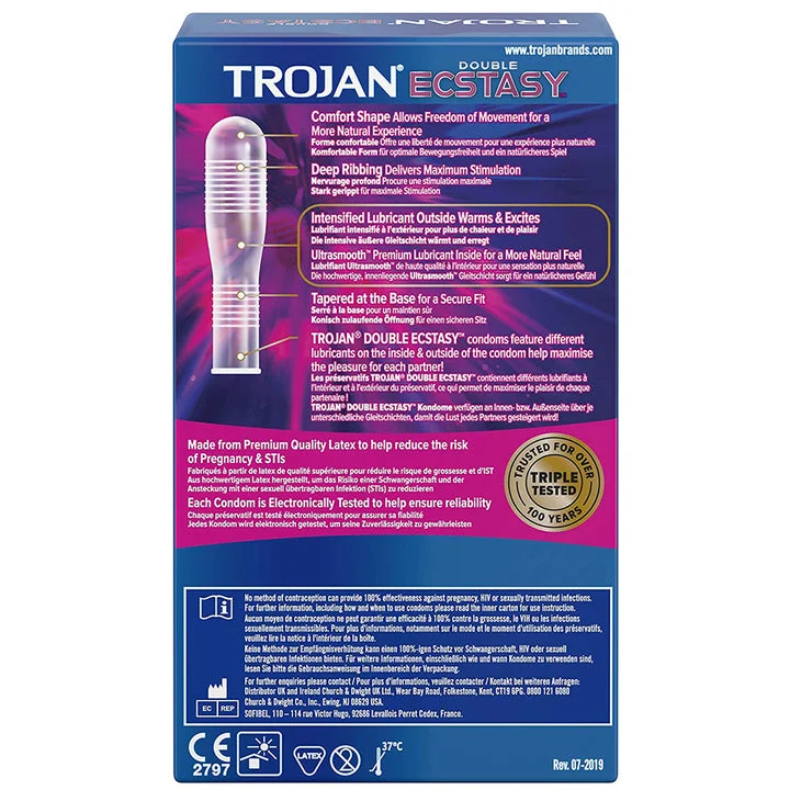 Trojan Double Ecstasy Condoms 7