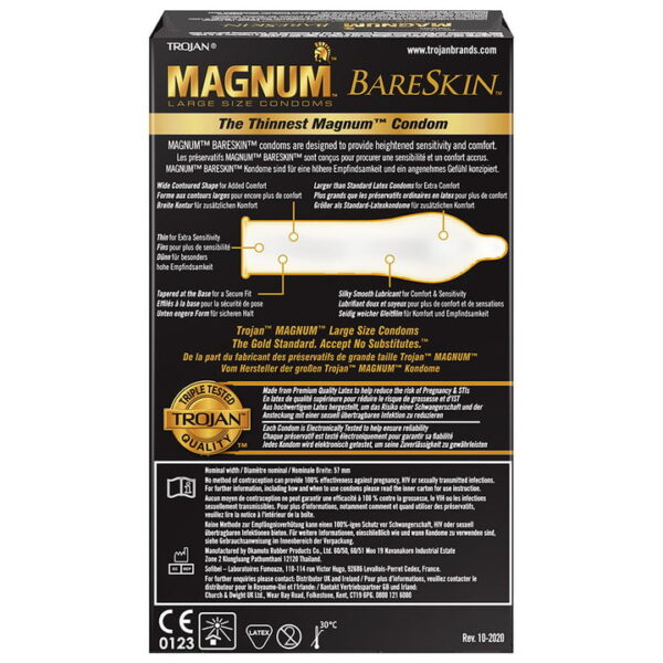 Trojan Magnum Bareskin Condoms 7