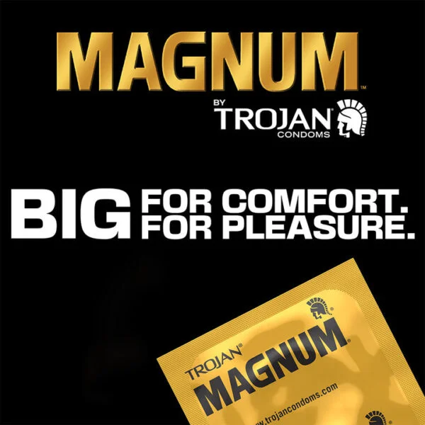 Trojan Magnum Ribbed Condoms 4