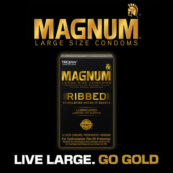 Trojan Magnum Ribbed Condoms 5