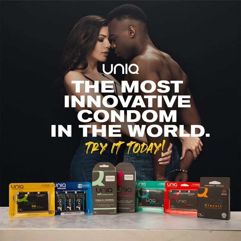 UNIQ Pull Latex Free Condoms 4 UNIQ Pull Latex Free Condoms 1