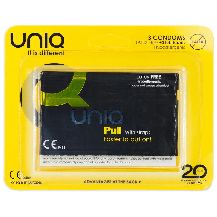 UNIQ Pull Latex Free Condoms 1 UNIQ Pull Latex Free Condoms 7