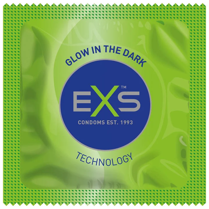 EXS Glow in the Dark Condoms 2 exs glow in the dark condoms foil 720x 8b1641df a9bd 4255 8854 9adf9264a486 2