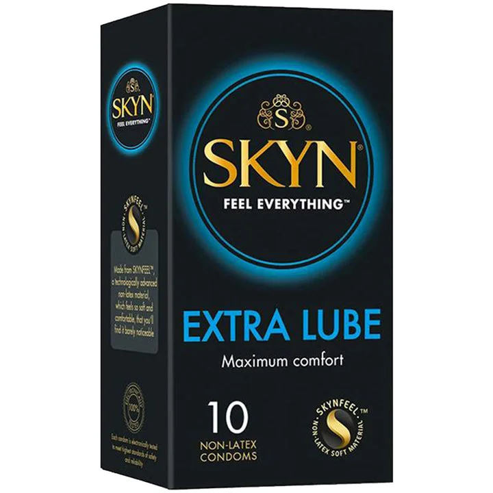SKYN Extra Lubricated Non-Latex Condoms 1 skyn extra lubricated non latex condoms 720x 6f63eedb 85fb 40f0 b97c 2456a3778f95