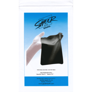 Sheer Glyde Dams Black/Cola 4 Pack