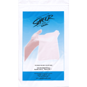 Sheer Glyde Dams Creme/Vanilla 4 Pack