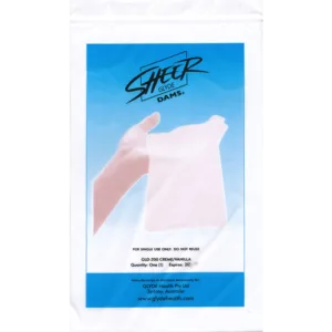 Sheer Glyde Dams Creme/Vanilla 4 Pack