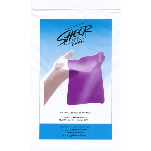 Sheer Glyde Dams Purple/Wildberry 4 Pack - Image 2